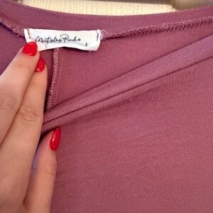 Casual Mauve Women's Top